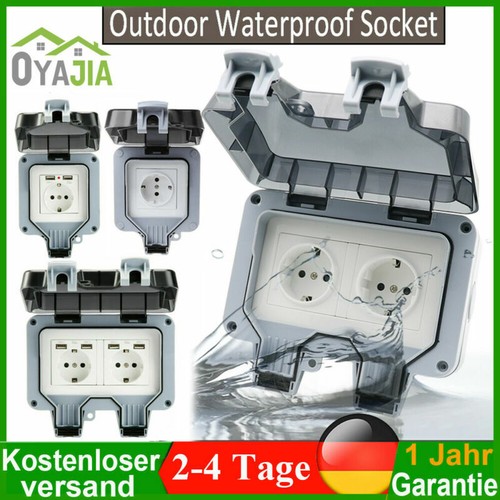 Ip66 steckdosen aufputz - ip66,