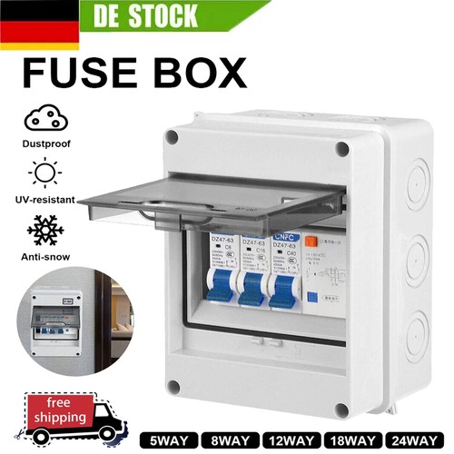 Sicherungskasten ip65 aufputz - sicherungskasten,