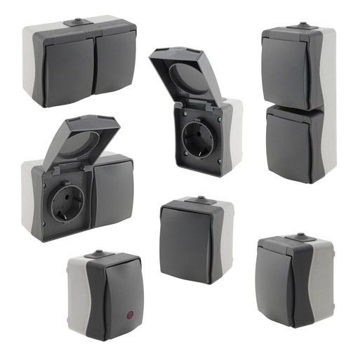 Feuchtraum serie ip54 aufputz - feuchtraum-serie,