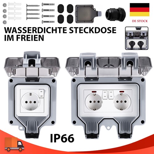 Außensteckdose outdoor - außensteckdose,
