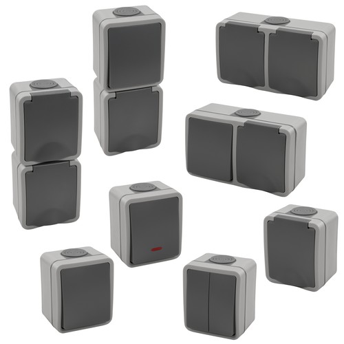 Feuchtraum serie ip54 aufputz - feuchtraum-serie,